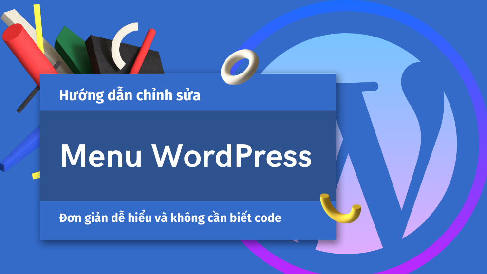 chỉnh menu trong WordPress