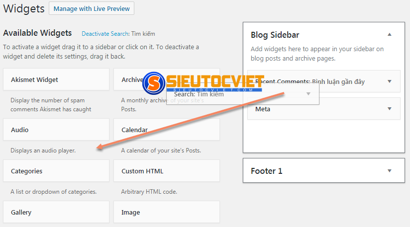 Wordpress sidebar