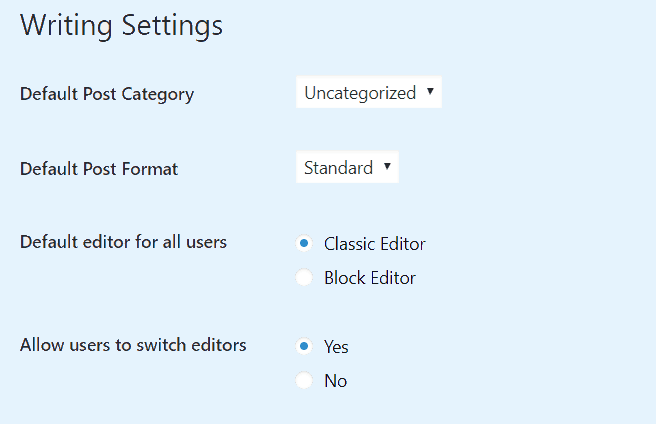 cài đặt plugin Classic Editor
