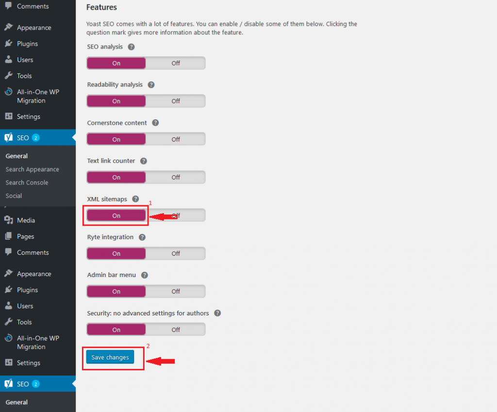 Sitemap index