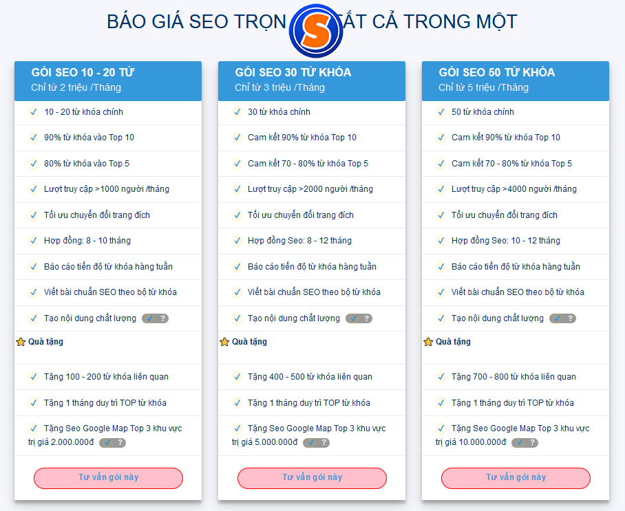 Báo giá seo