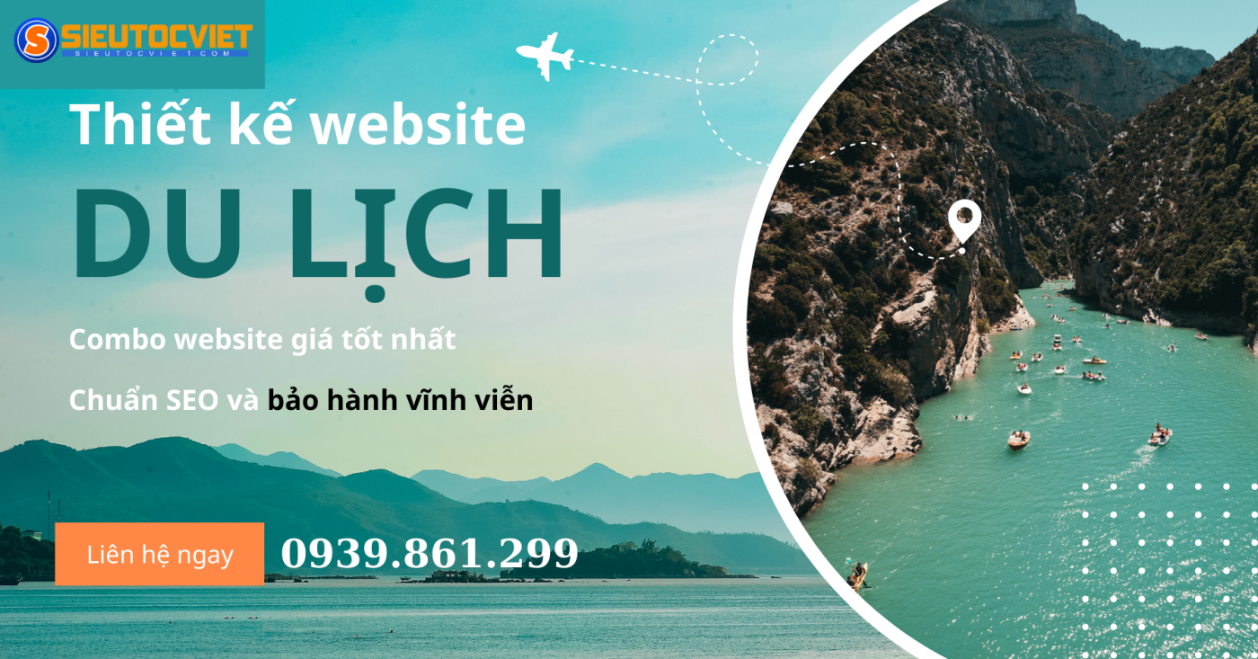 Thiết kế website du lịch