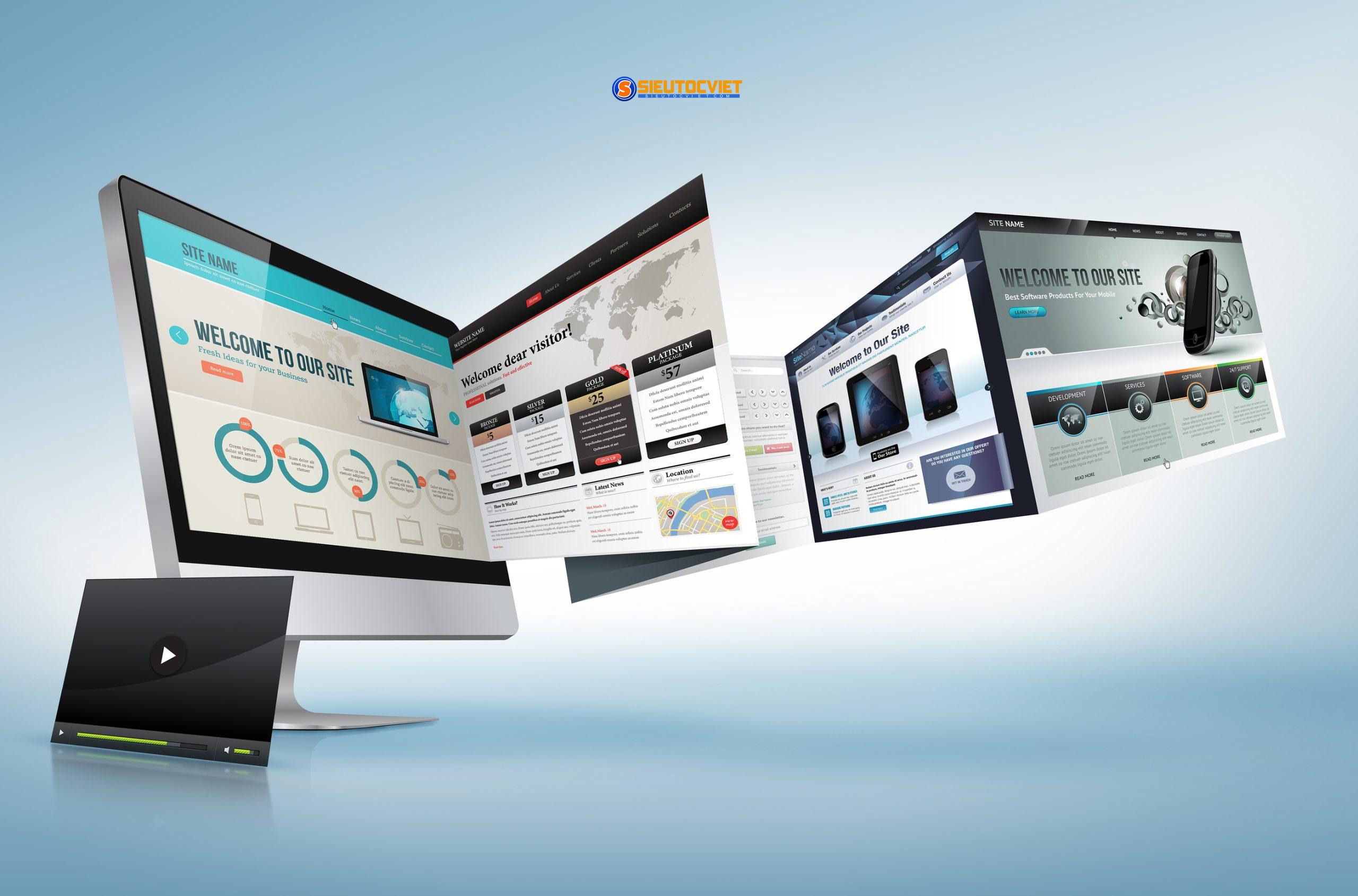 Thiết kế web site cho doanh nghiệp