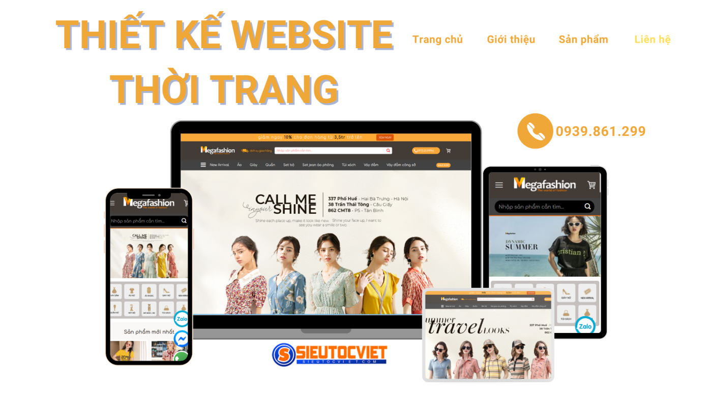 Thiết kế website thời trang