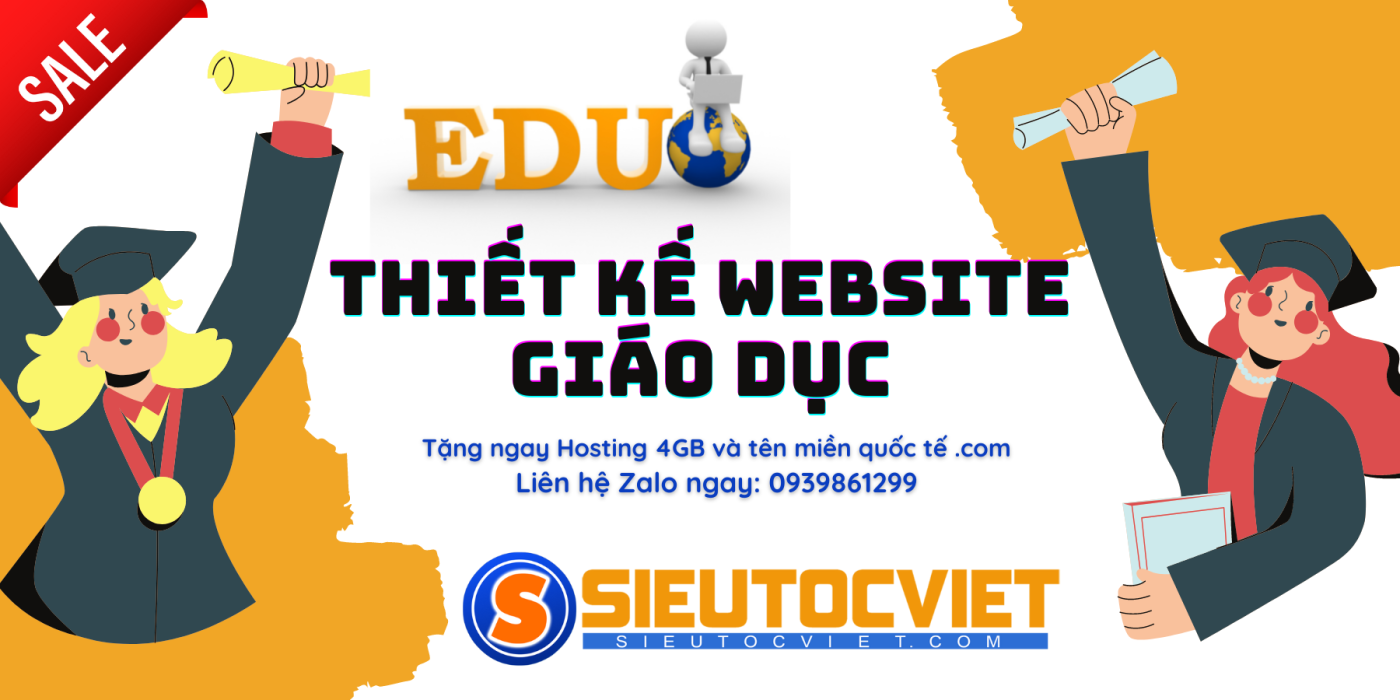 Thiết kế website giáo dục