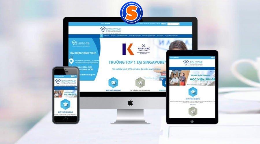 Thiết kế website giáo dục nhà trường