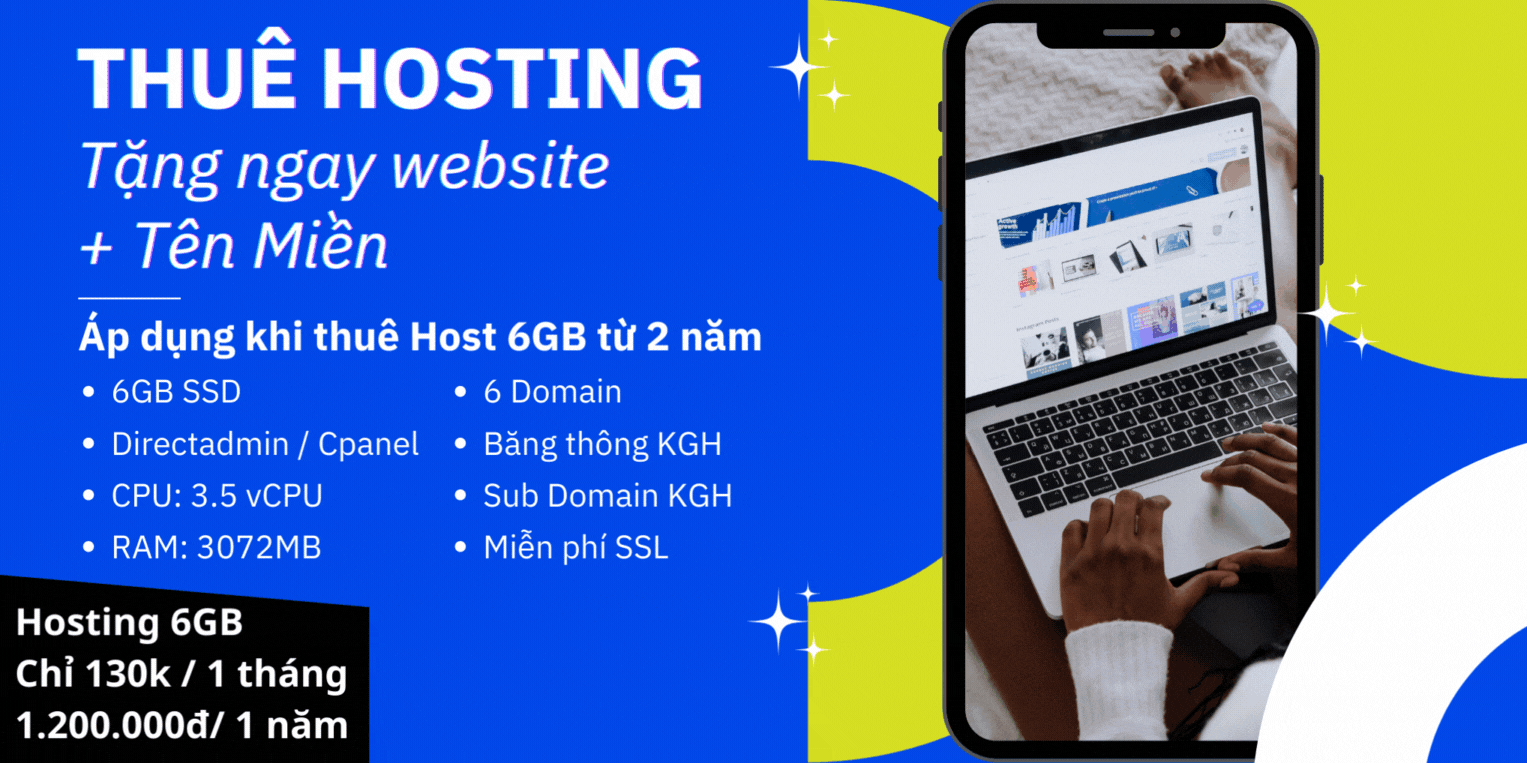 chi phí thuê hosting