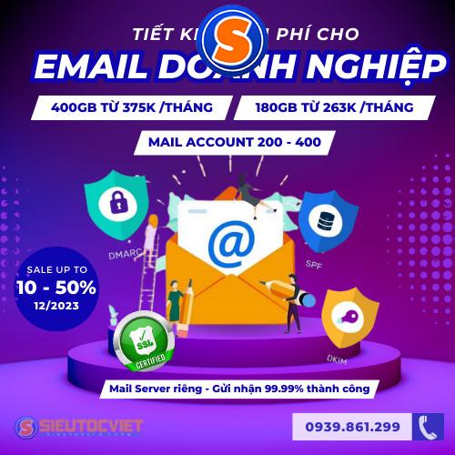 Tạo email doanh nghiệp