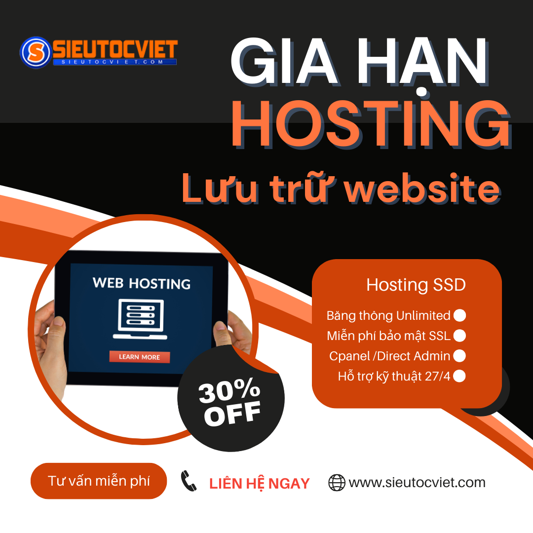 Web hosting giá rẻ chất lượng cao