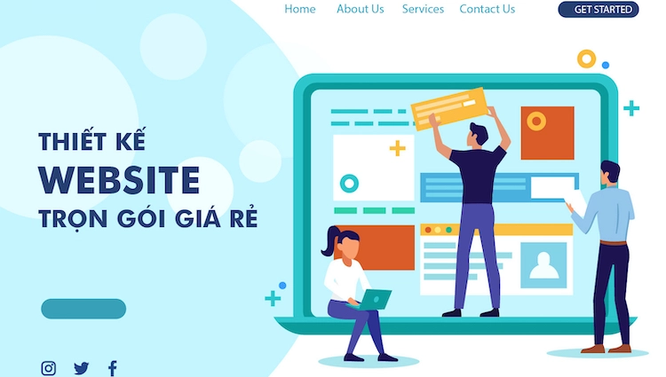 Làm website giá rẻ