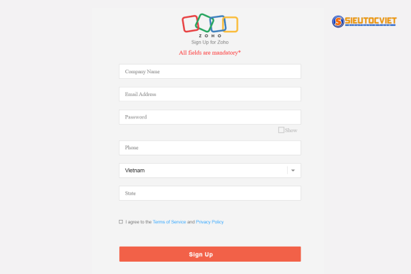 đăng ký email doanh nghiệp