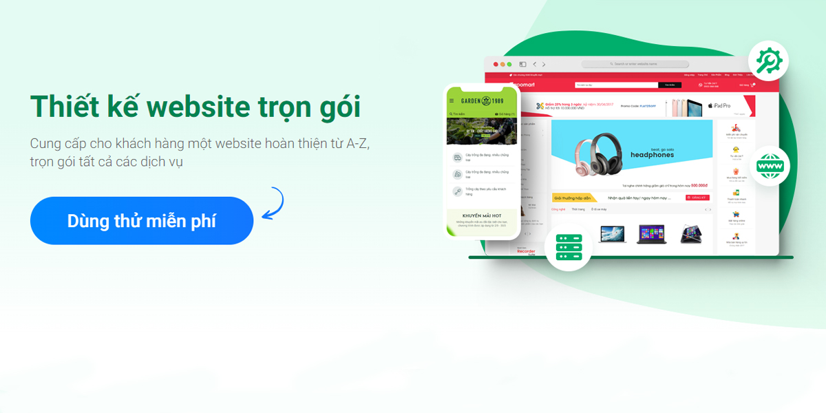 Thiết kế website wordpress trọn gói