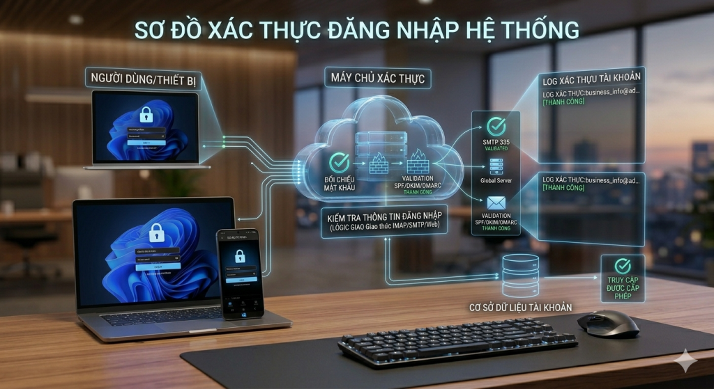 Cơ chế hoạt động của auth login